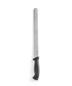 Laxkniv svart PP handtag 35cm