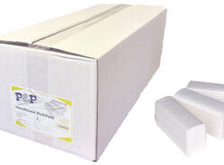 Pappershandduk Z-vikt 2-L vit nyfiber 3000st