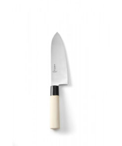 Santoku Kniv Trähandtag 165mm