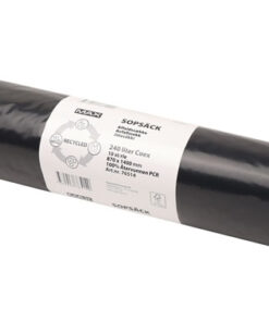 Sopsäck 240L Coex Svart 43my 10st/rle 10rle