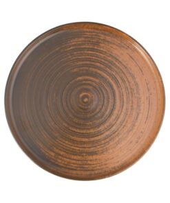 Lykke Brun högkantsplatta, 180 mm