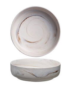 Marble skål, 255x(H)78mm