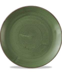 Stonecast Sorrel Green Coupé-tallrik, 290 mm