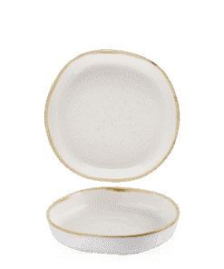 Stonecast Barley White ekologisk tallrik med djup