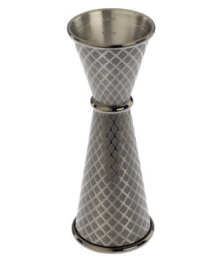 Diamond Lettice japansk jigger, svart, 30/60ml