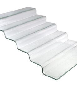 Vetro Sexstegs buffétrappa i transparent glas, 600