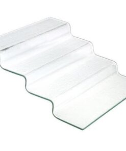 Vetro Sour-Step transparent glasbuffétrappa, 400x3