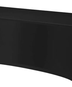 Symposium rektangulär bordsduk, svart, 122x61x(H)7