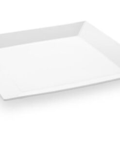 Bianco fyrkantig platt platta, 260x260mm