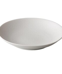 Honeycomb pastatallrik, vit, 255 mm