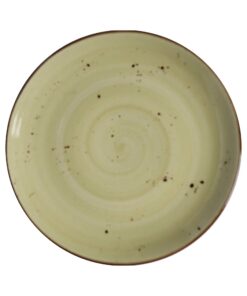 Olive platt platta, 190 mm