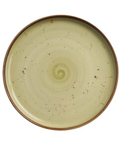 Olive högkantsplatta, 210 mm