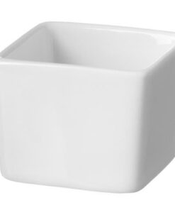 Necessity fyrkantig fingermatsskål i porslin, 50 m