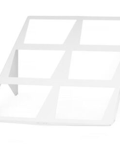 Skiatos Vit buffédisplay för 6 skålar, 500 x 745 x