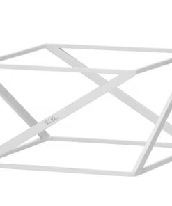 Skiatos Vitt bufféställ (h) 220 mm, 200 x 200 mm