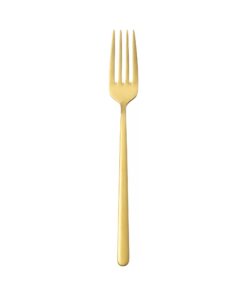 Amarone Dessertgaffel i guld, OVE, 184 mm