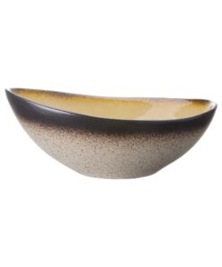 Topaz oval skål, 240 mm