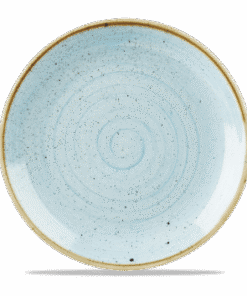 Stonecast Duck Egg-kupétallrik, 217 mm