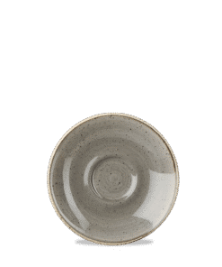 Stonecast Grått espressofat, 118 mm