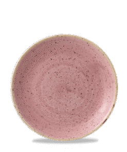 Stonecast Kronbladsrosa kupétallrik, 165 mm