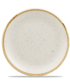 Stonecast Barley White coupétallrik, 217 mm