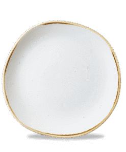 Stonecast Barley White rund spårplatta, 210 mm