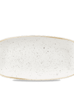Stonecast Barley White kock avlång tallrik, 298x15