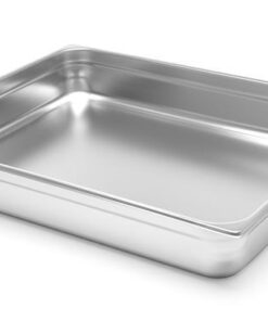Stainless stålbehållare GN 2/1, (h)100 mm