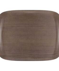 Wave träliknande bricka, 430x330mm