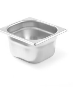 Lid för GN 1/6-behållare med hål för sked