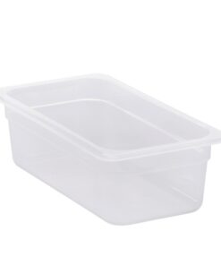 GN 1/3 behållare tillverkad av transparent polypro