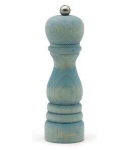 Vintage saltkvarn, blå, 190 mm