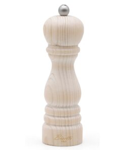 Vintage saltkvarn, vit, 190 mm