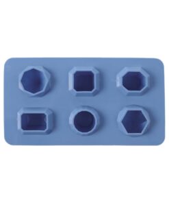 Set 2 st - Silikonismaskiner, 6 olika ädelstensfor