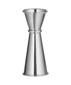 Jigger med ring, stång upp, 0,06L, svart, 70x(H)75