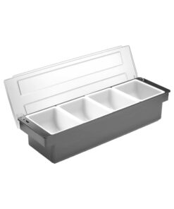 Ingredient låda  4 containrar, Bar up, 480x150x(H
