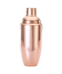 3-Pc Japanskt cocktailshakerset, kopparpläterat
