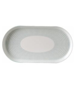 Verde oval platta 300 x 160 mm