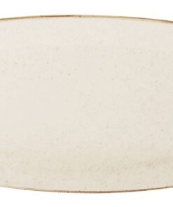 Sand rektangulär skål, 310x180mm