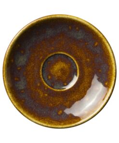Vesuvius Bärnstensfärgad fat 125 mm
