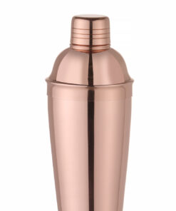 Cobbler shaker 3-delad, Bar up, koppar, 85x(H)240