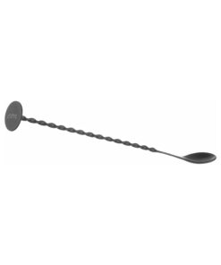 Bar sked med muddler, Bar up, svart, 280x35mm