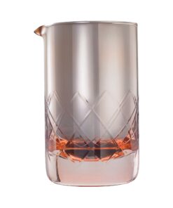 Mixing glas, 500 ml, rosé, Barfly