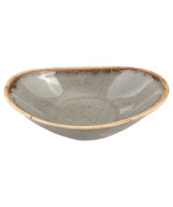 Stone oval miniskål, 110 mm