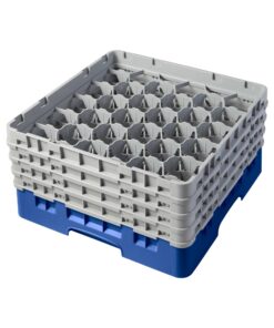 Cambro H215mm Blå 30-facks kamerahylla, max (h) 21