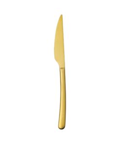 Amarone Guldfärgad bordskniv, OVE, 237 mm