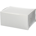 Konditorikartong med fast lock 500st 18x13x8 cm Vi