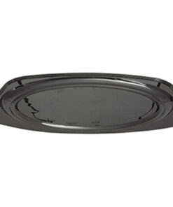 Uppläggningsfat 55cm Svart RPET 10st