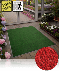 Entrematta Wash  Röd 85x250 cm