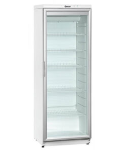 Kylskåp med glasdörr 350L Vit